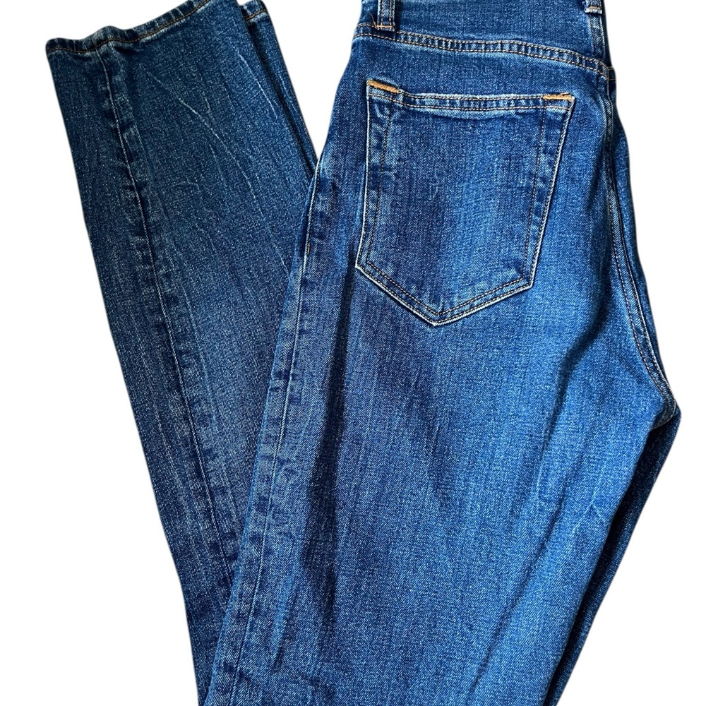 Abercrombie & Fitch Jeans Women 26/2 Blue The 90s Slim Straight High Rise Denim